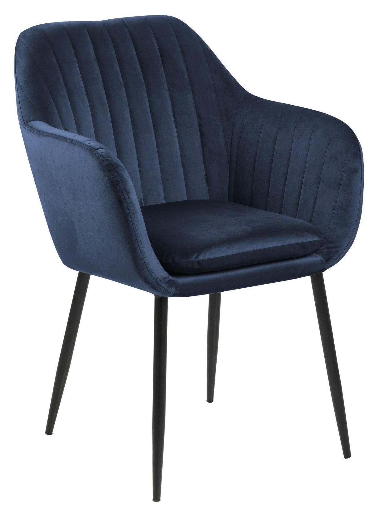 Mint Dining chair, Blue velvet