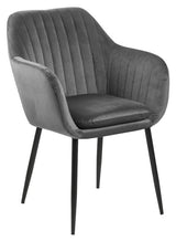 Mint Dining Chair, Gray Velvet