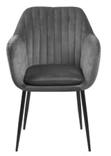 Mint Dining Chair, Gray Velvet