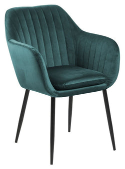 Mint Dining chair, green velvet