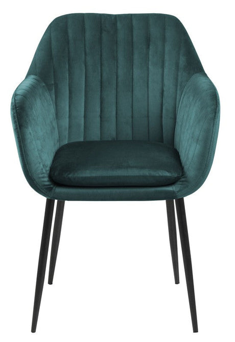 Mint Dining chair, green velvet