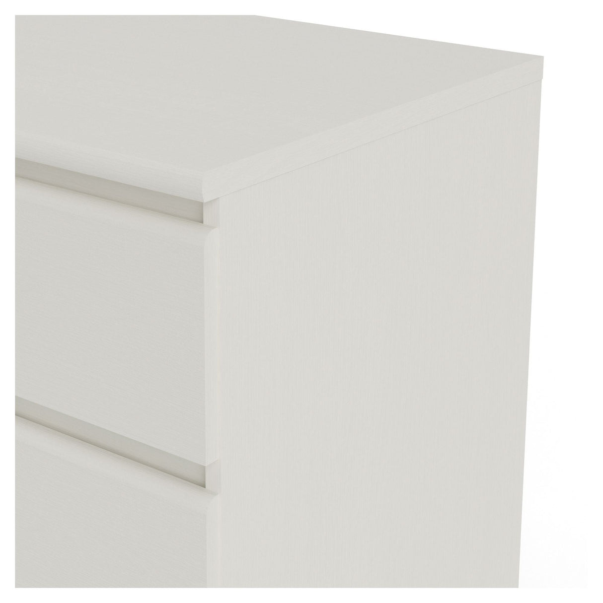 Naia chest of drawers - White ash w/6 drawers