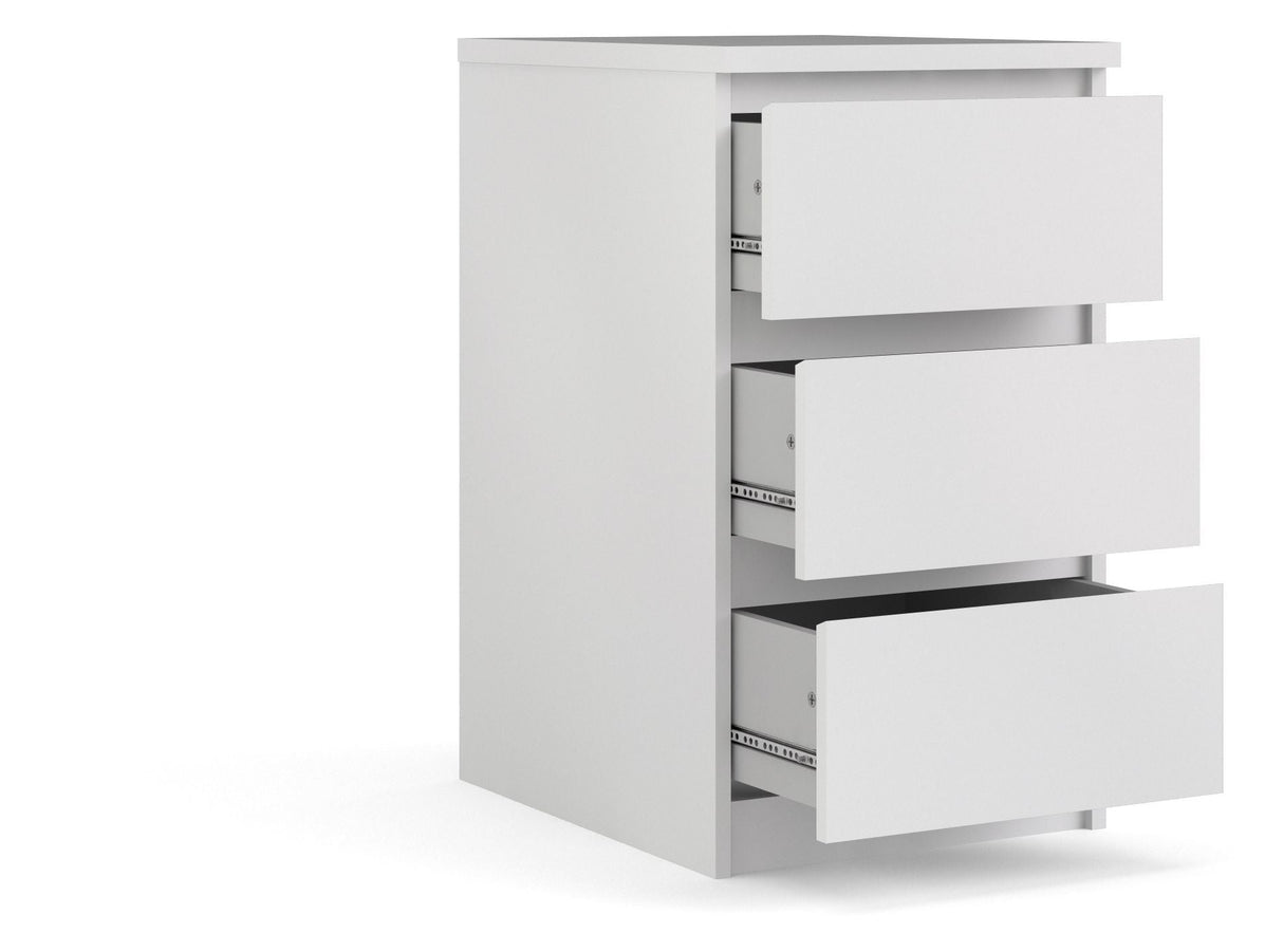 Naia Chest - White w/3 drawers B:40