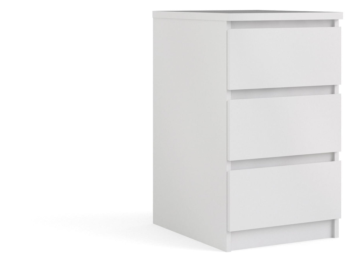 Naia Chest - White w/3 drawers B:40