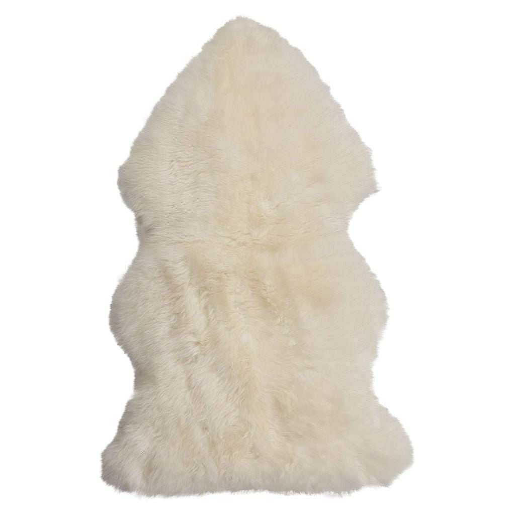 Premium long-haired Lambskin from NZ 115 - Ivory