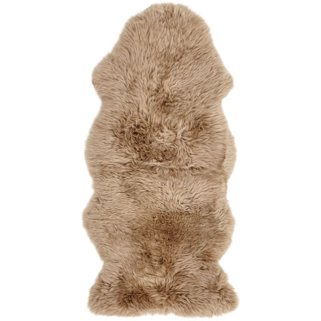 Premium long-haired Lambskin from NZ 135 - Taupe