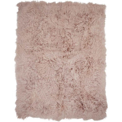 Tibetan lambskin rug, 140x180 , Dove