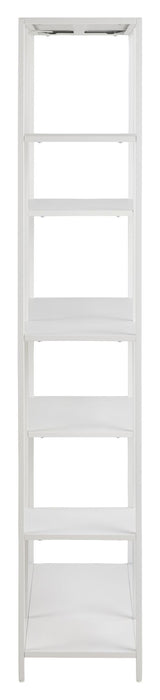 Newcastle Shelf, Assymetric, Matte white metal