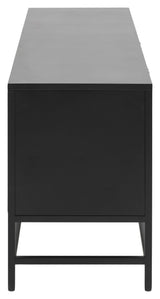 Newcastle Sideboard with 3 doors, Black metal