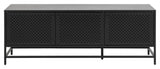 Newcastle Sideboard with 3 doors, Black metal