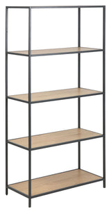 Seaford Bookshelf, Paper wild/Black metal