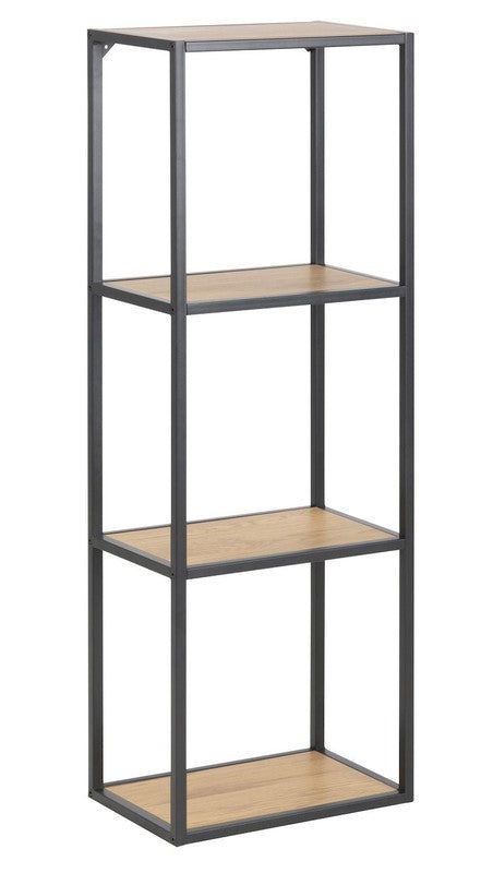 Seaford Bookshelf Wall hanging with 2 shelves, Vildeg look