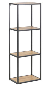 Seaford Bookshelf Wall hanging with 2 shelves, Vildeg look