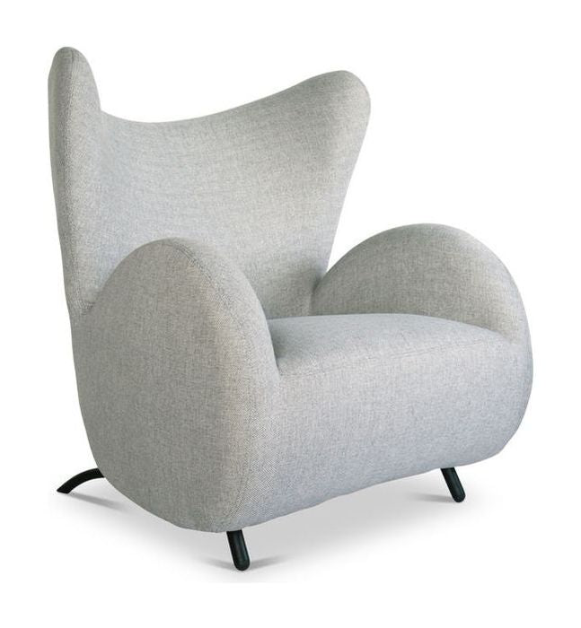 Big buffalo Armchair, Gray fabric