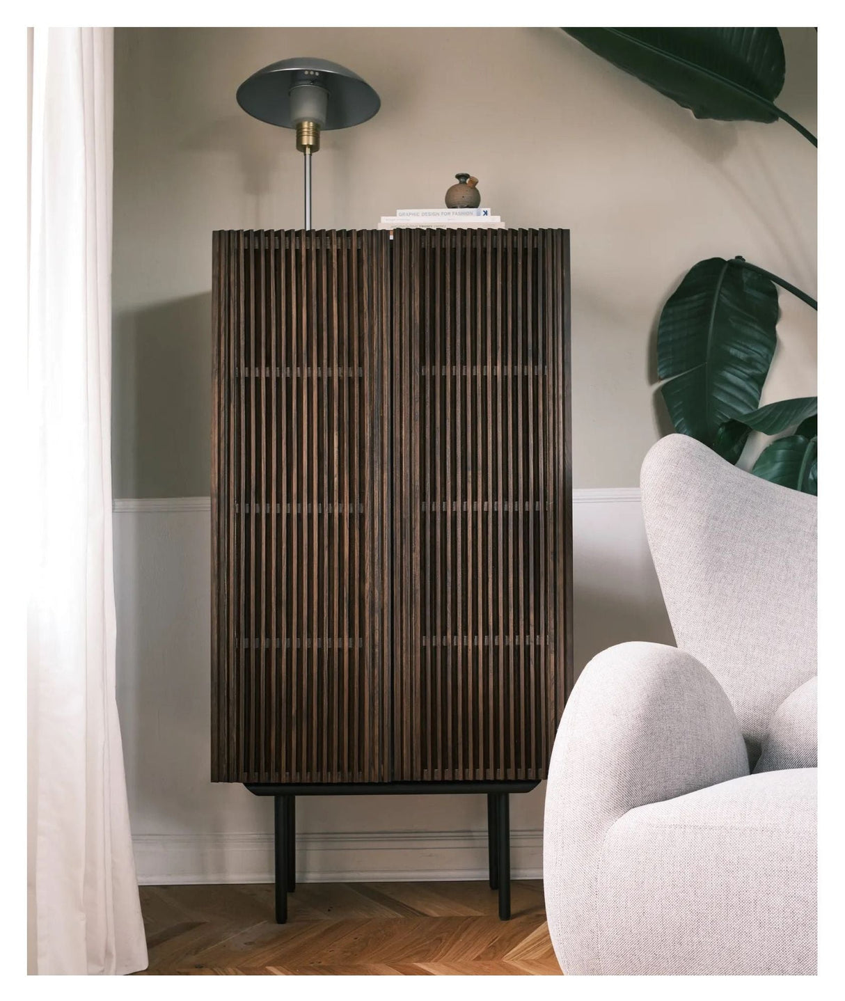 Louvre Sideboard, Smoked Oak