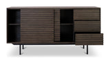 Sense Sideboard - Oak/Smoke brown