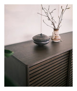 Sense Sideboard - Oak/Smoke brown