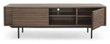 Sense TV bench, Walnut veneer