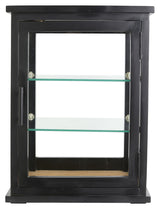 Nordal ARNO Glass cabinet - Black