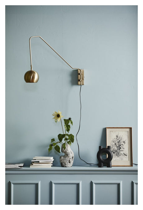 Nordal ATHENE Wall Lamp Globe - Golden