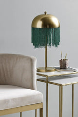 Nordal - Table lamp w/fringes - Gylden