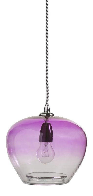 Nordal - Bubble Glass Pendant - Purple