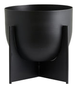 Cacela Flowerpot, S, Aluminum, Anthracite