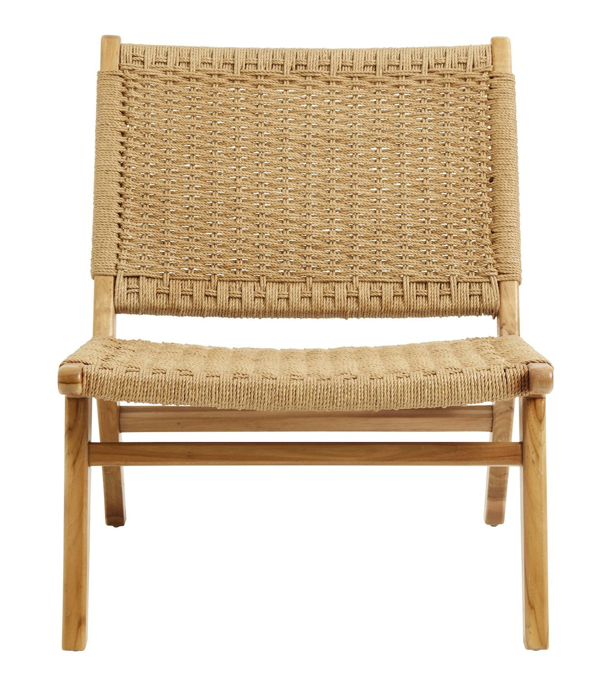 Nordal Club Lounge Chair - Teak w. rope