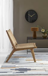 Nordal Club Lounge Chair - Teak w. rope