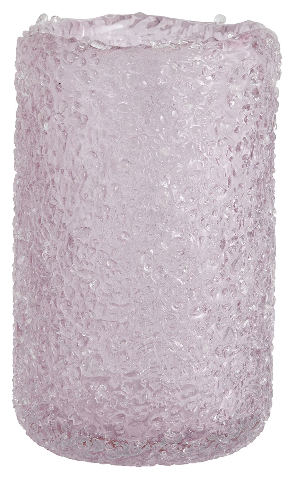 Nordal CLYDE Glass Vase M - Pink