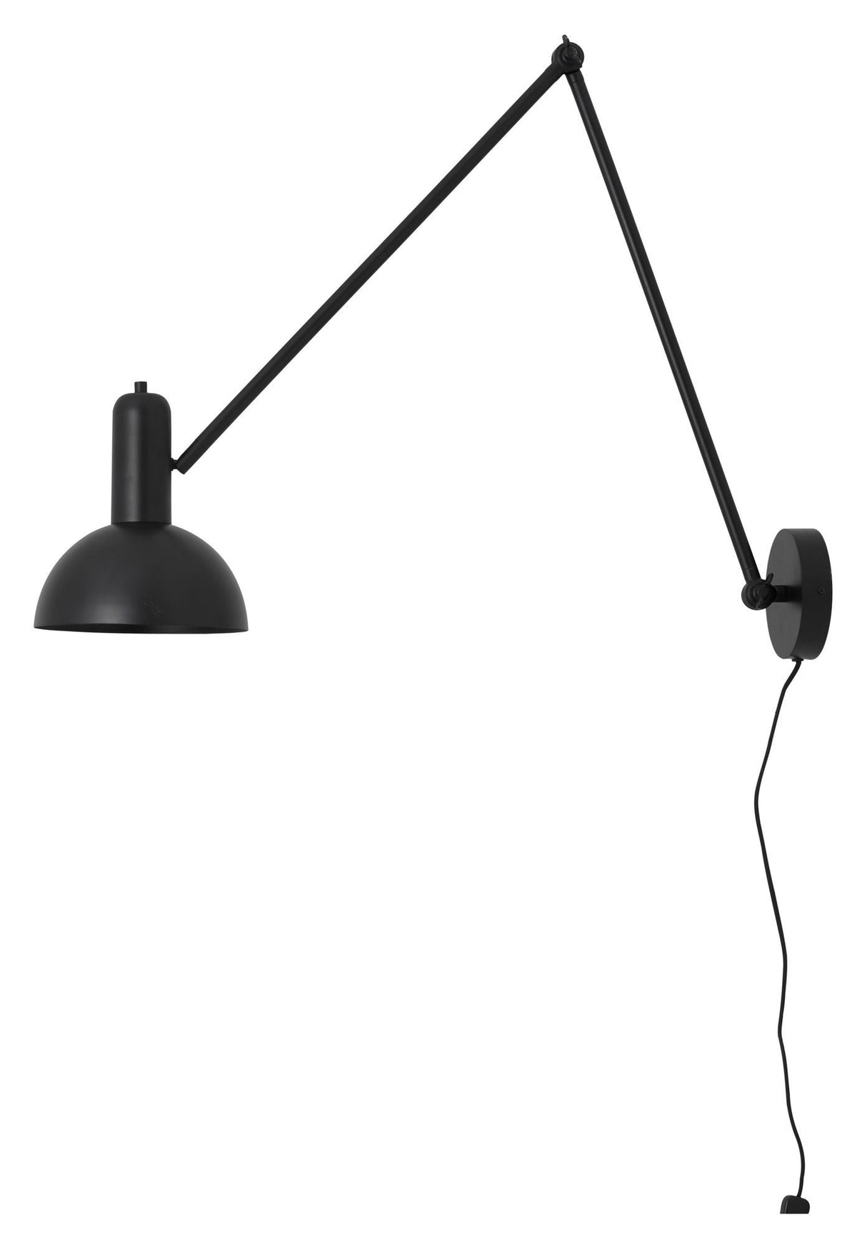 Nordal FREYA Wall Lamp - Black/Brass