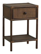 HAYES Sideboard, Brown, Rattan