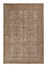 KARMA Woven Blanket, Cotton, Sand-colored shades