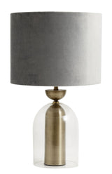 Nordal - Lampshade - Gray velvet