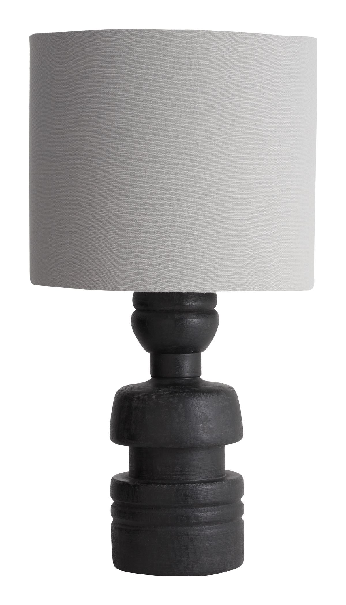 LOKE Table lamp, Black with Gray shade