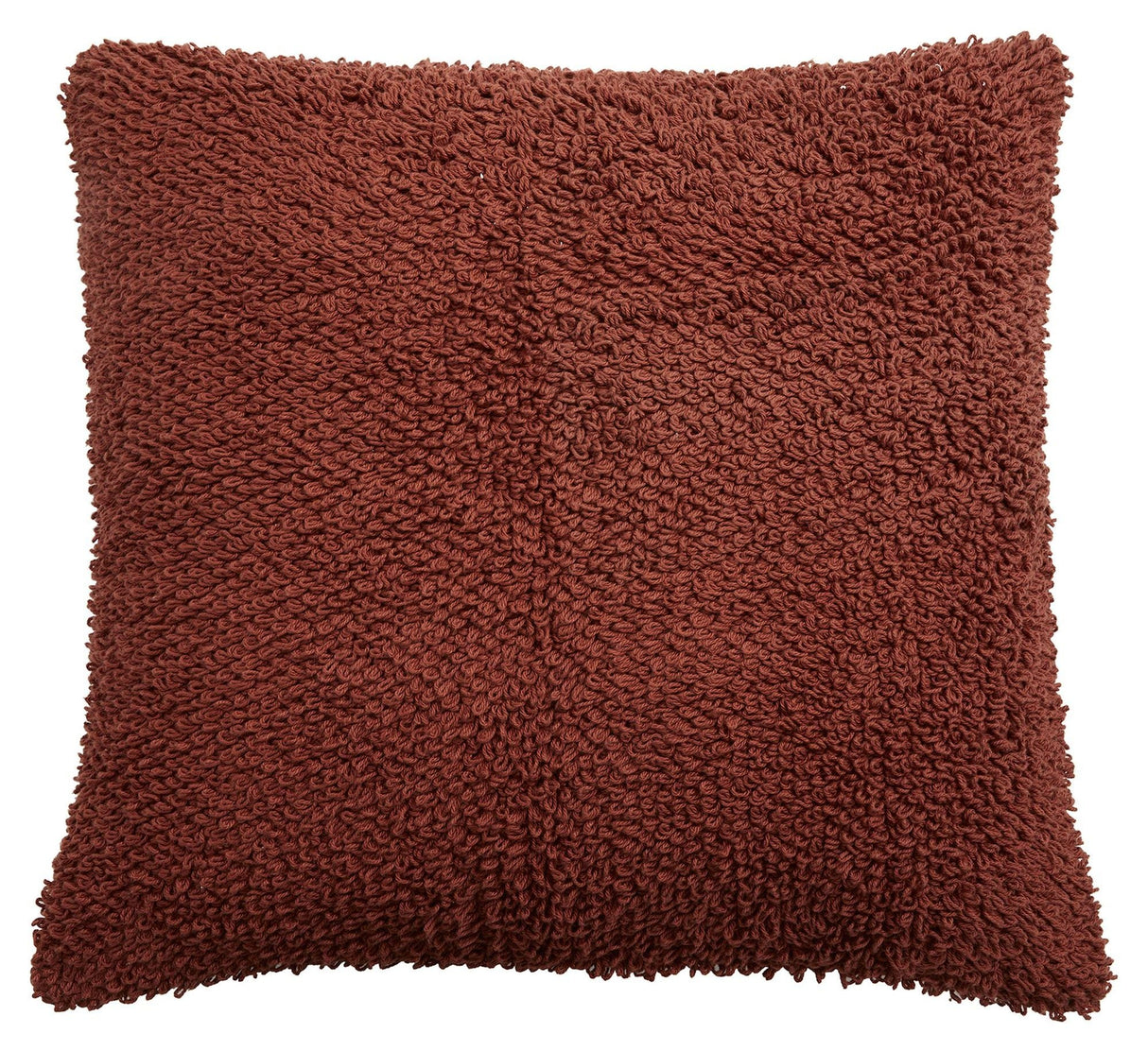 Nordal LYRA Knitted Cover t/pillow - Terracotta, 58x58