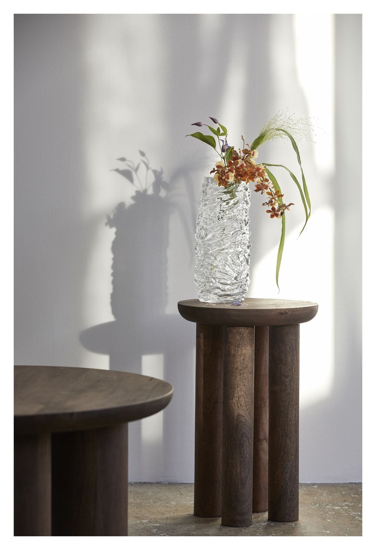 Nordal MAIO Vase, Clear glass