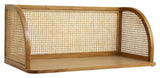 Nordal MERGE Wall-hung Table w. Rattan - Nature