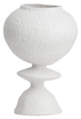 Nordal MOYO Vase - White glazed ceramics