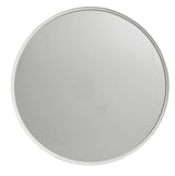 Nordal - Round Mirror w/iron frame - White