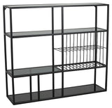 Nordal RUR Shelf, Black iron