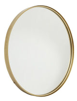 Nordal - Mirror Ø80 cm - Gold frame