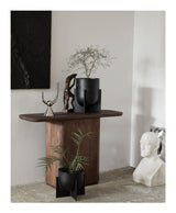 TOKE Console Table, Dark Brown