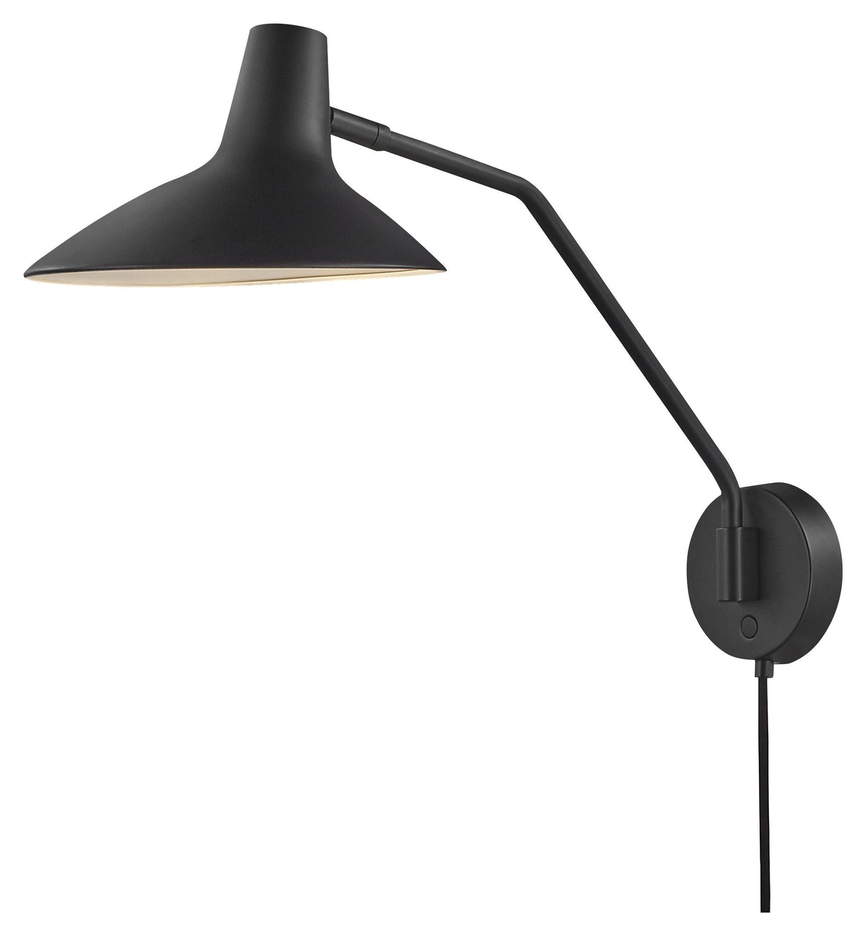 dftp Darci Wall Lamp, Black