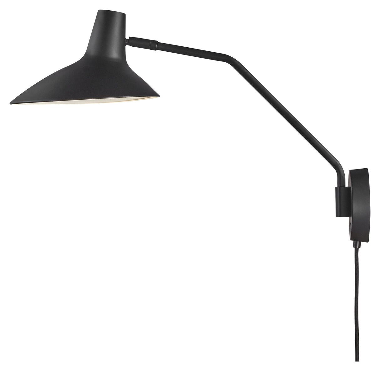 dftp Darci Wall Lamp, Black