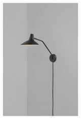 dftp Darci Wall Lamp, Black