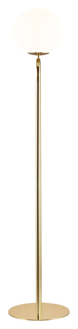 dftp Shapes Floor Lamp Brass Glass