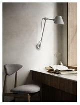 dftp Stay Long Wall Lamp, Gray