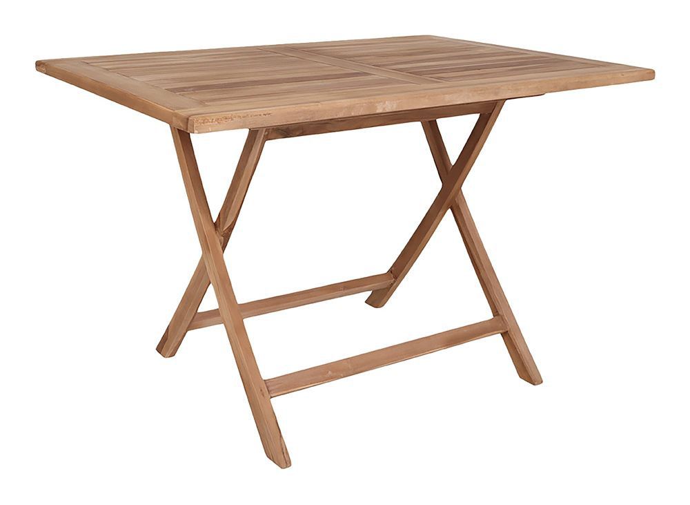 Oviedo Garden table in teak 120x80