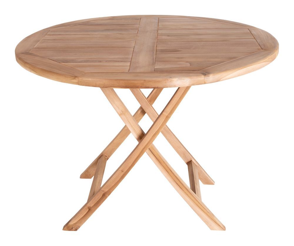 Oviedo Garden table in teak Ø100